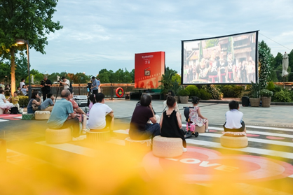 上海國際電影節(jié)露天放映。主辦方供圖