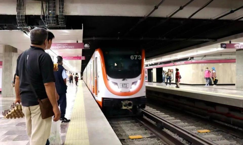 ?墨西哥城地鐵1號(hào)線。中國(guó)中車供圖。